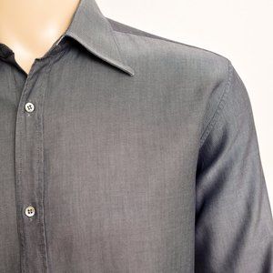 Men's Gucci Dress Shirt Blue/Grey EU42